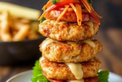 Thumbnail for Hawaiian Huli Huli Chicken Stack Recipe