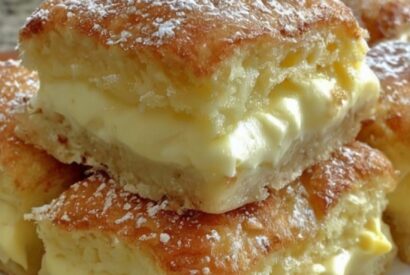 Thumbnail for Vanilla Custard Cream Squares