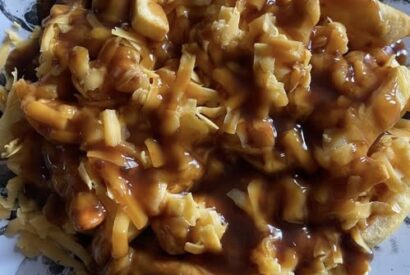 Thumbnail for Chips, cheese and gravy.