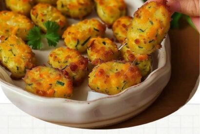 Thumbnail for Crispy Baked Zucchini Tots – A Guilt-Free Cheesy Snack Everyone Will Love