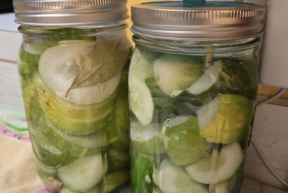 Thumbnail for 🌱 Fermented Garden Pickles with Hot Peppers