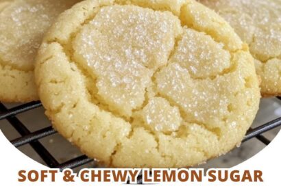 Thumbnail for Soft & Chewy Lemon Sugar Cookies