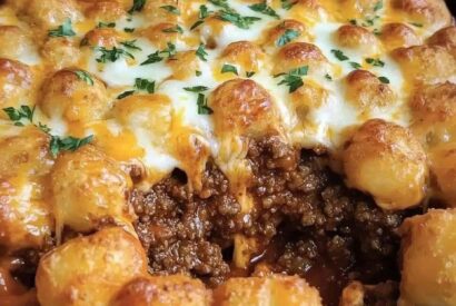 Thumbnail for Sloppy Joe Tater Tot Casserole