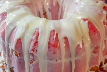 Thumbnail for Homemade Strawberry Cream Cheese Pound Cake