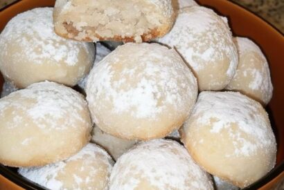 Thumbnail for BUTTERY PECAN SNOWBALL COOKIES