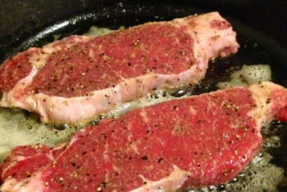 Thumbnail for Recipe for a Husband’s Happiness Strip Steak