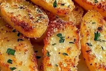 Thumbnail for BEST EASY SHEET PAN SCORED POTATOES RECIPE