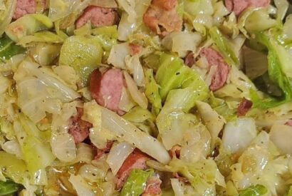 Thumbnail for FRIED CABBAGE AND BACON WITH ONION