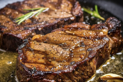 Thumbnail for 🥩 Pan-Seared Garlic Butter Ribeye Steak