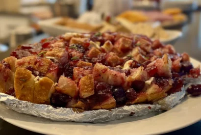 Thumbnail for Cranberry Brie Pull‑Apart Bread