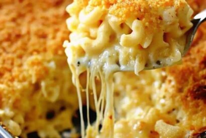Thumbnail for The BEST Homemade Baked Mac and Cheese