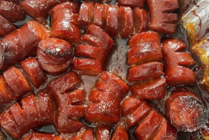 Thumbnail for Sweet and Tangy Kielbasa Bites