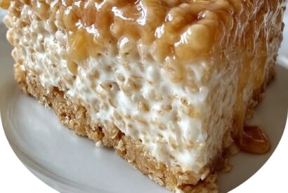 Thumbnail for 🍰 Rice Krispie Treat Cheesecake Recipe