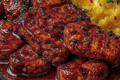 Thumbnail for Garlic Butter Steak Bites and Cheesy Smashed Potatoes