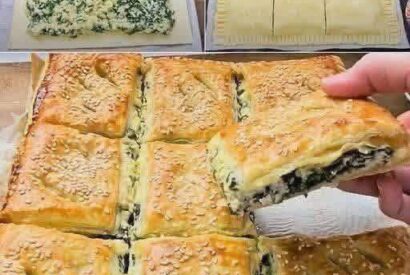 Thumbnail for 🥐 Spinach & Cheese Puff Pastry Squares