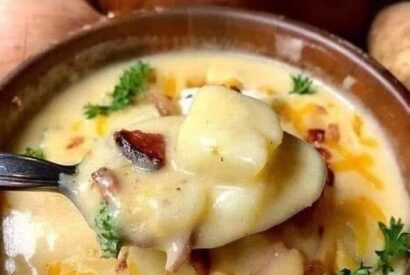 Thumbnail for 🥣 Creamy Potato Soup with Bacon