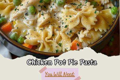 Thumbnail for Chicken Pot Pie Pasta 🥧