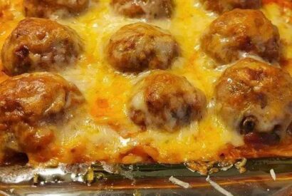 Thumbnail for ⭐ Oven-Baked Spaghetti Meatball Casserole