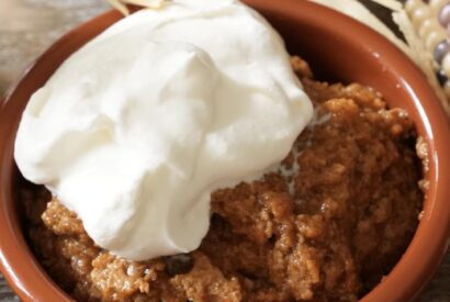 Thumbnail for 🥣 Indian Pudding (Traditional New England Style)