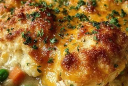 Thumbnail for Cheddar-Style Chicken Cobbler