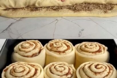 Thumbnail for Soft and Airy Cinnamon-Walnut Rolls with Cream Cheese Frosting