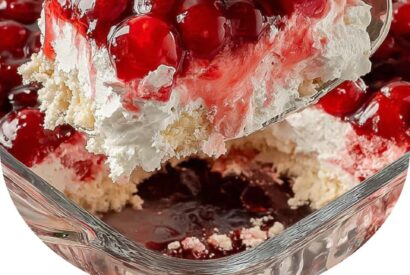 Thumbnail for 🍒 Cherries in the Snow Dessert