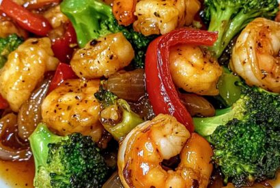 Thumbnail for Spicy Honey-Garlic Shrimp & Broccoli Stir-Fry