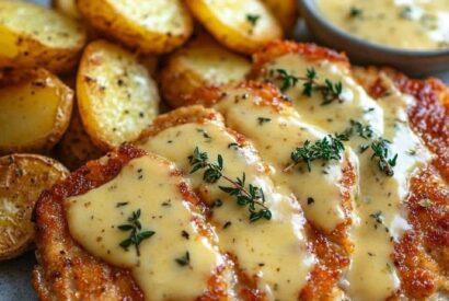 Thumbnail for  Escalope Savoyarde with Reblochon Sauce 