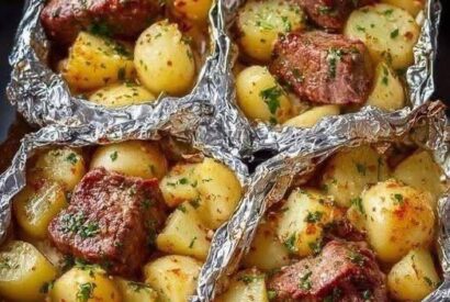 Thumbnail for Juicy Garlic Butter Steak and Crispy