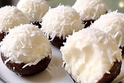 Thumbnail for No Bake Coconut Cream Balls