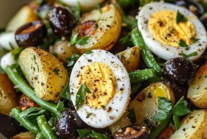 Thumbnail for Potato and Green Bean Salad with Hard-Boiled Eggs🥔🥚