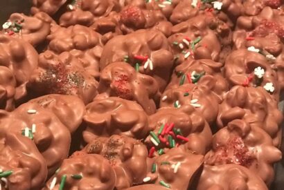 Thumbnail for 🍫 Chocolate Peanut Clusters (Holiday Style)