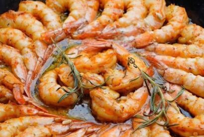 Thumbnail for Garlic Pan Shrimp