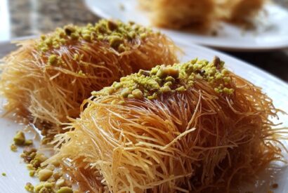 Thumbnail for 🌀🍯 Greek Kataifi (Shredded Phyllo Pastry with Nuts & Syrup)