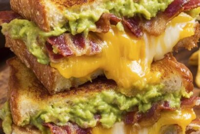 Thumbnail for Bacon-Guacamole Grilled Cheese