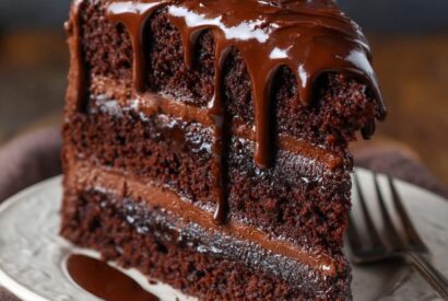 Thumbnail for THE ULTIMATE FUDGE LAYER CAKE WITH GANACHE