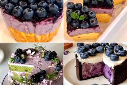 Thumbnail for BLUEBERRY OVERLOAD CREAM CAKE