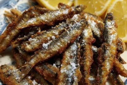 Thumbnail for Gavros Tiganitos (Fried Anchovies)
